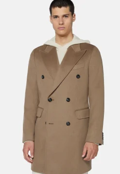 Double-Breasted Coat in Pure Cashmere|Boggi Milano Shop