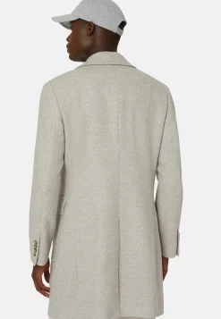 Double-Breasted Wool Coat|Boggi Milano Shop