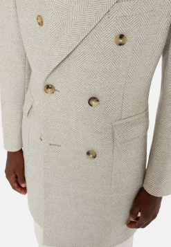 Double-Breasted Wool Coat|Boggi Milano Shop