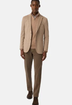 Dove Grey jacket In a B Jersey Cotton Blend|Boggi Milano New