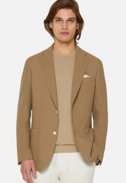 Dove Grey Jacket In Pure Wool Crepe|Boggi Milano Sale