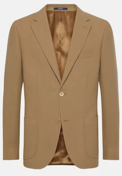 Dove Grey Jacket In Pure Wool Crepe|Boggi Milano Sale
