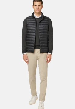 Down-filled Quilted Nylon Gilet|Boggi Milano Flash Sale