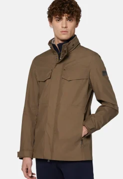 Field Jacket In Cotton Nylon|Boggi Milano Clearance