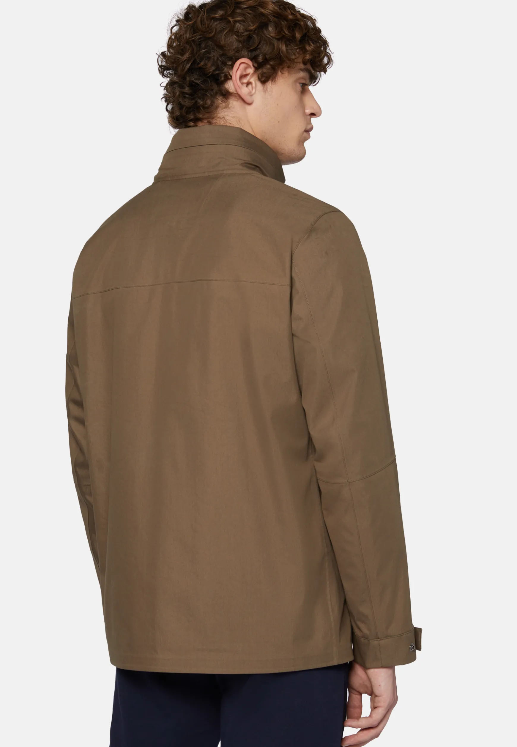 Field Jacket In Cotton Nylon|Boggi Milano Clearance