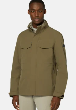 Field Jacket In Technical Fabric|Boggi Milano Best Sale