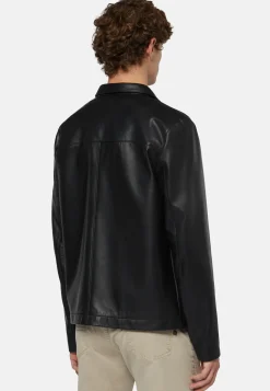 Genuine Leather Bomber Jacket|Boggi Milano Sale