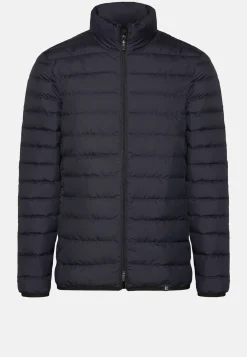 Goose Down Recycled Fabric Bomber Jacket|Boggi Milano Best