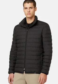 Goose Down Recycled Fabric Bomber Jacket|Boggi Milano Flash Sale