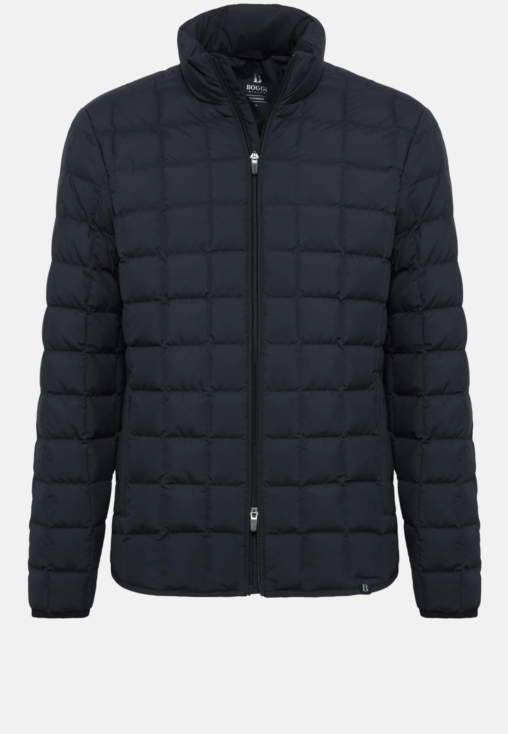 Goose Down Recycled Fabric Bomber Jacket|Boggi Milano Best Sale