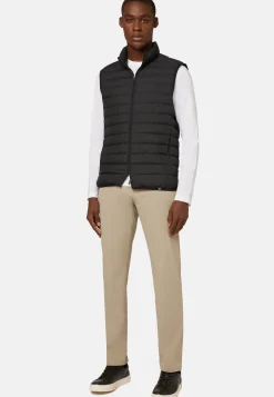 Goose Down Recycled Fabric Waistcoat|Boggi Milano Flash Sale