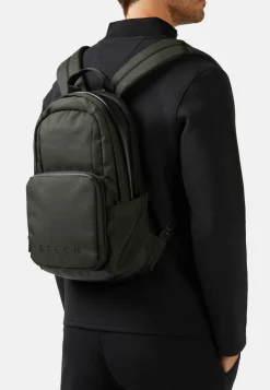 Green Backpack in Recycled Technical Fabric|Boggi Milano Flash Sale