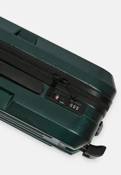 Green Black Polycarbonate Cage Trolley Suitcase|Boggi Milano Cheap