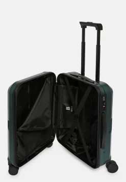 Green Black Polycarbonate Cage Trolley Suitcase|Boggi Milano Cheap