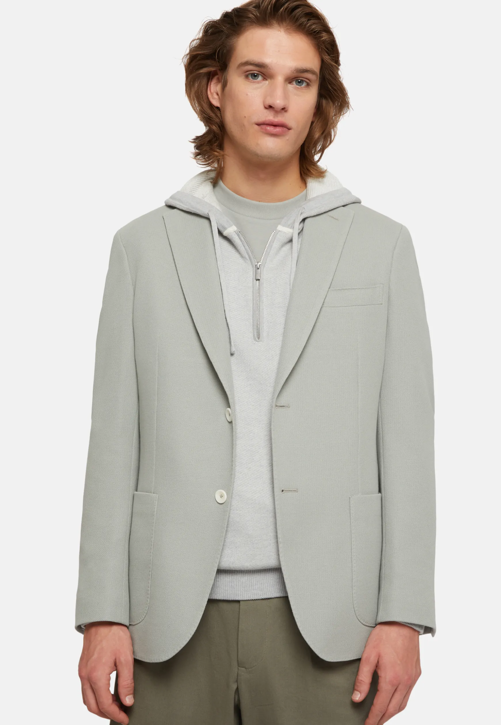 Cotton B Jersey Jacket|Boggi Milano Discount