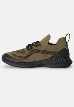 Green Recycled Yarn Willow Trainers|Boggi Milano Online