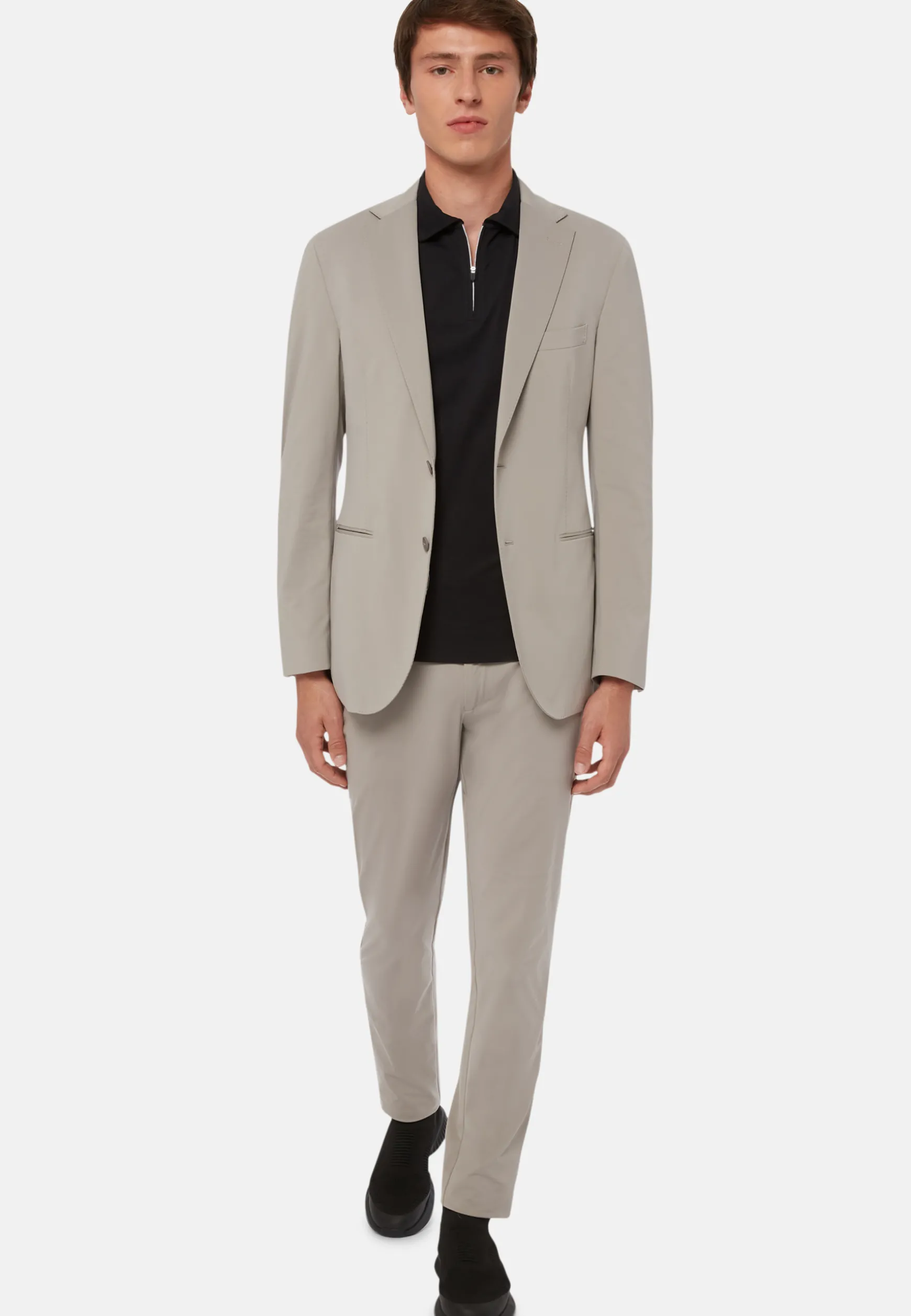 B Tech Stretch Nylon Jacket|Boggi Milano Fashion