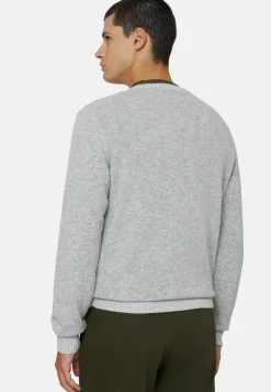 Crew Neck Jumper In a Cashmere Blend|Boggi Milano Fashion