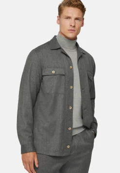 Flannel Overshirt|Boggi Milano Store