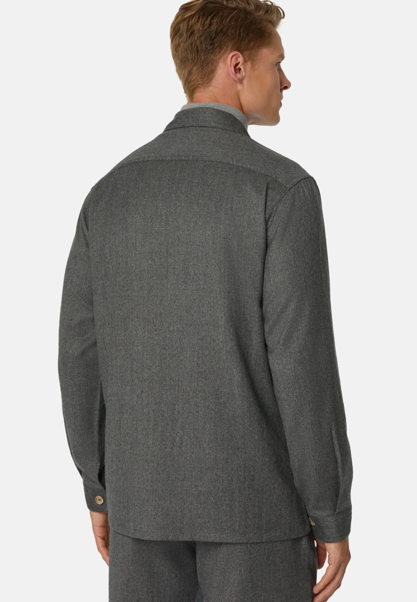 Flannel Overshirt|Boggi Milano Store