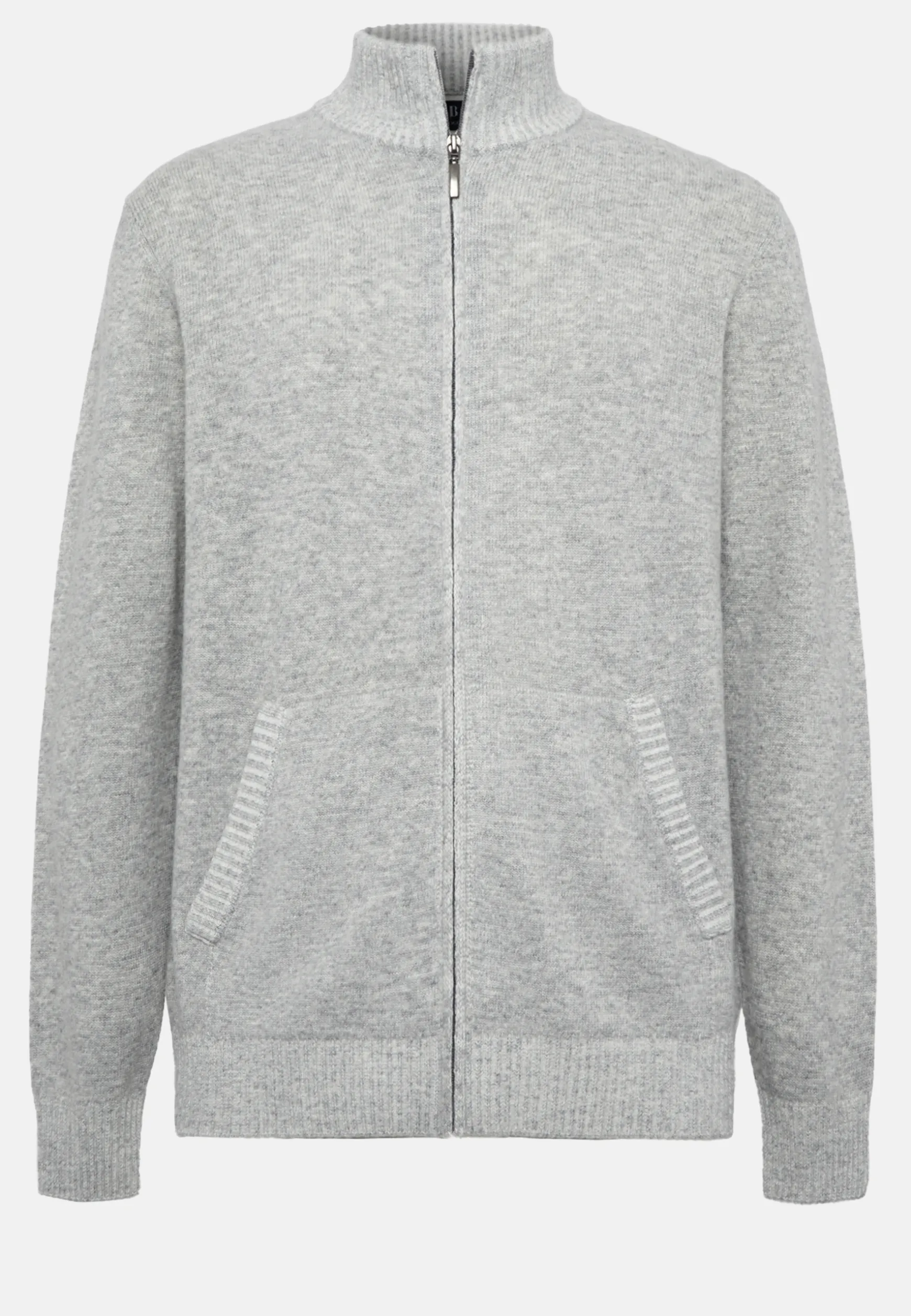 Full-Zip Jumper In a Cashmere Blend|Boggi Milano Flash Sale