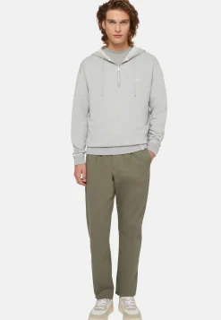 Half Zip Jumper In Cotton, Silk And Cashmere|Boggi Milano Cheap
