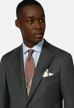 Prince of Wales Check Suit In Pure Wool|Boggi Milano Discount
