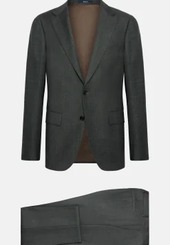 Prince of Wales Check Suit In Pure Wool|Boggi Milano Discount