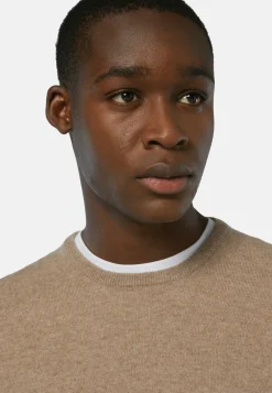 Crew Neck Jumper In Cashmere|Boggi Milano Flash Sale