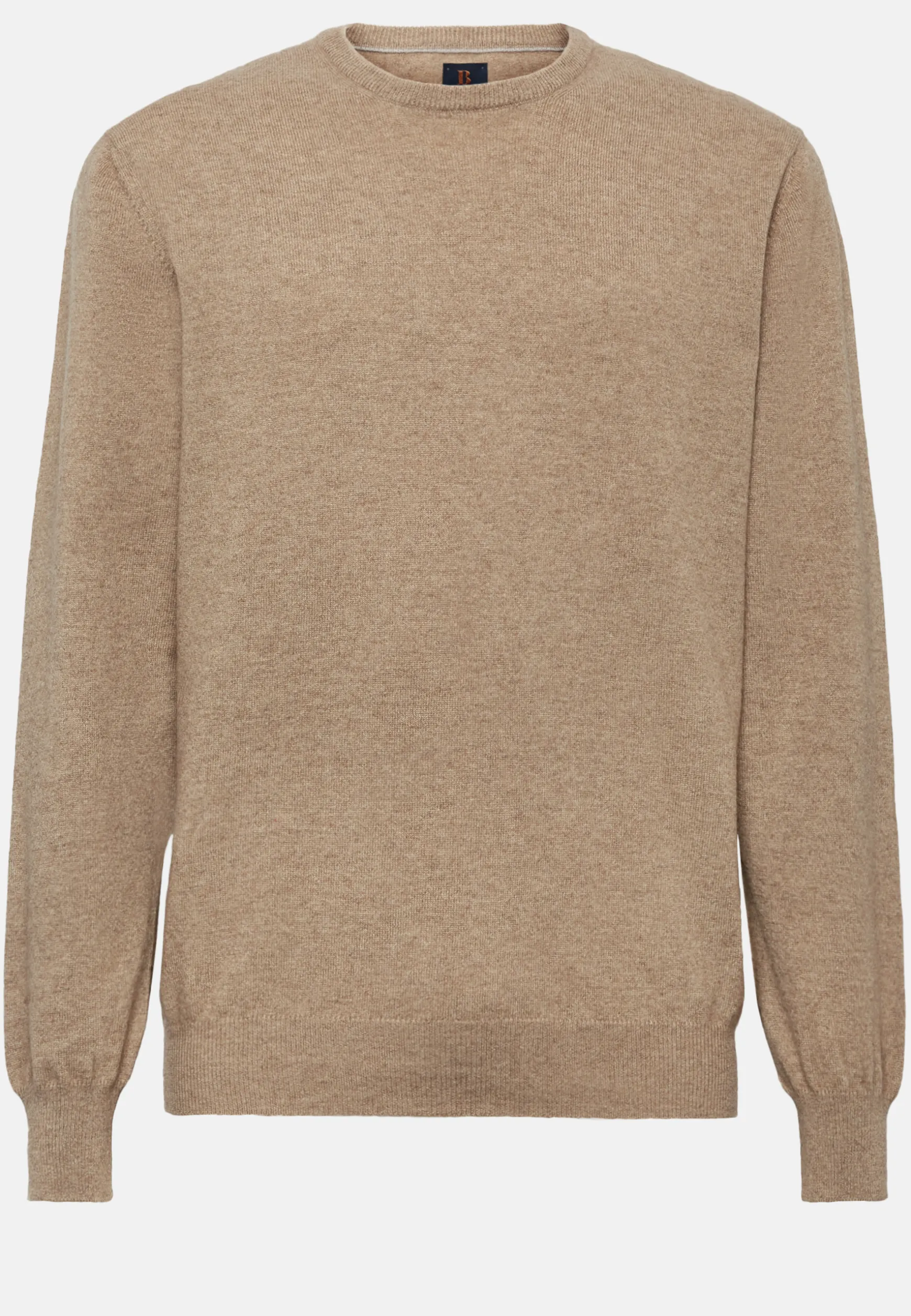 Crew Neck Jumper In Cashmere|Boggi Milano Flash Sale