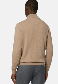 Full-Zip Jumper in Wool and Cashmere|Boggi Milano Outlet