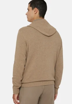 Hooded Jumper in a Cashmere Blend|Boggi Milano Flash Sale