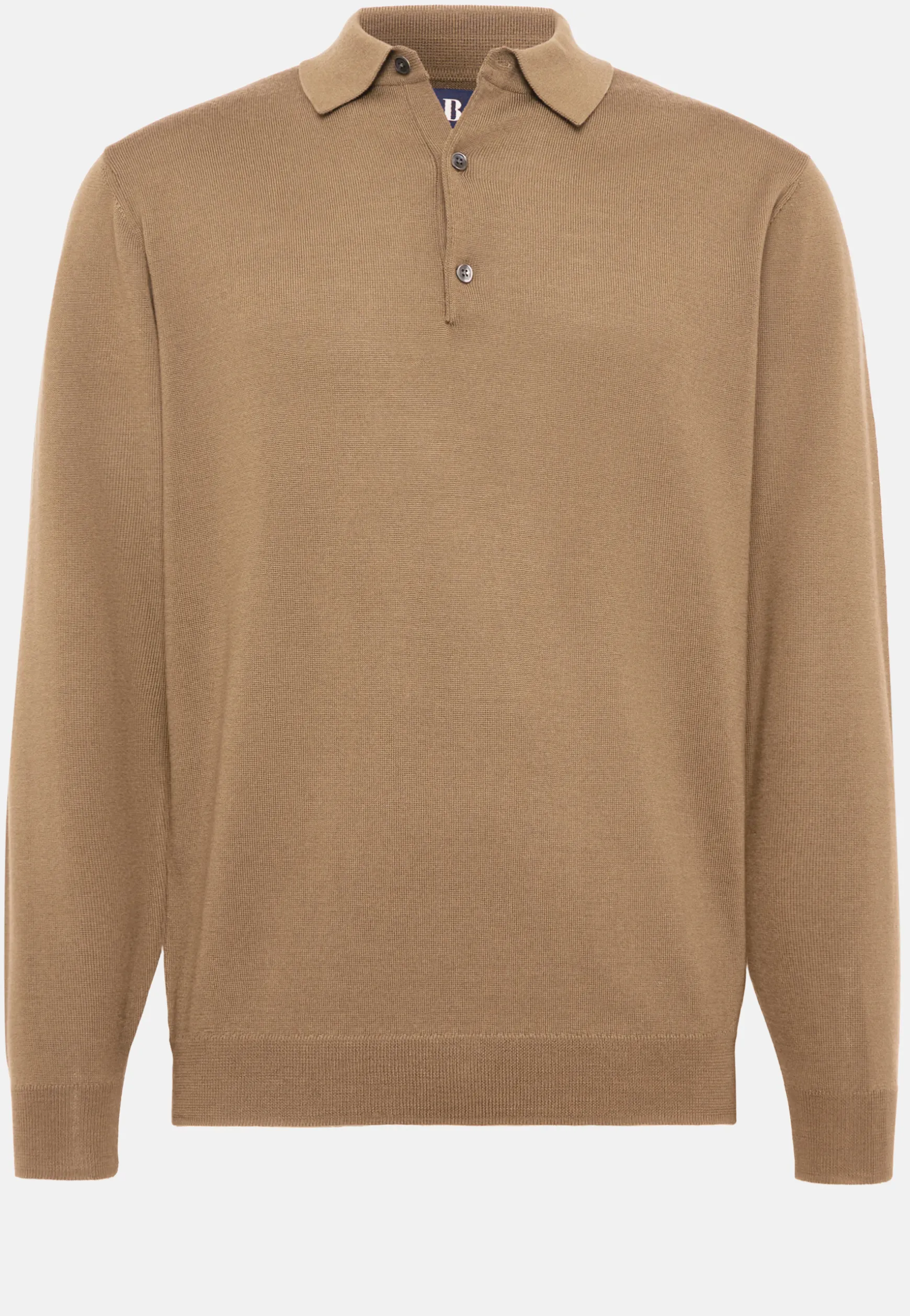 Merino Wool Knitted Polo Shirt|Boggi Milano Discount