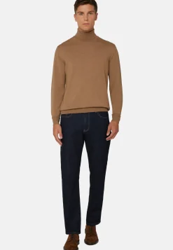 Merino Wool Polo Neck Jumper|Boggi Milano Flash Sale