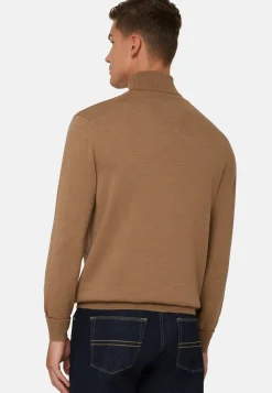 Merino Wool Polo Neck Jumper|Boggi Milano Flash Sale