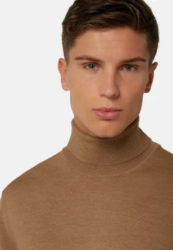 Merino Wool Polo Neck Jumper|Boggi Milano Flash Sale