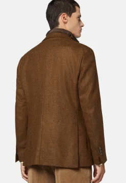 Wool Jacket With Detachable Bib|Boggi Milano Shop