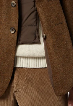 Wool Jacket With Detachable Bib|Boggi Milano Shop