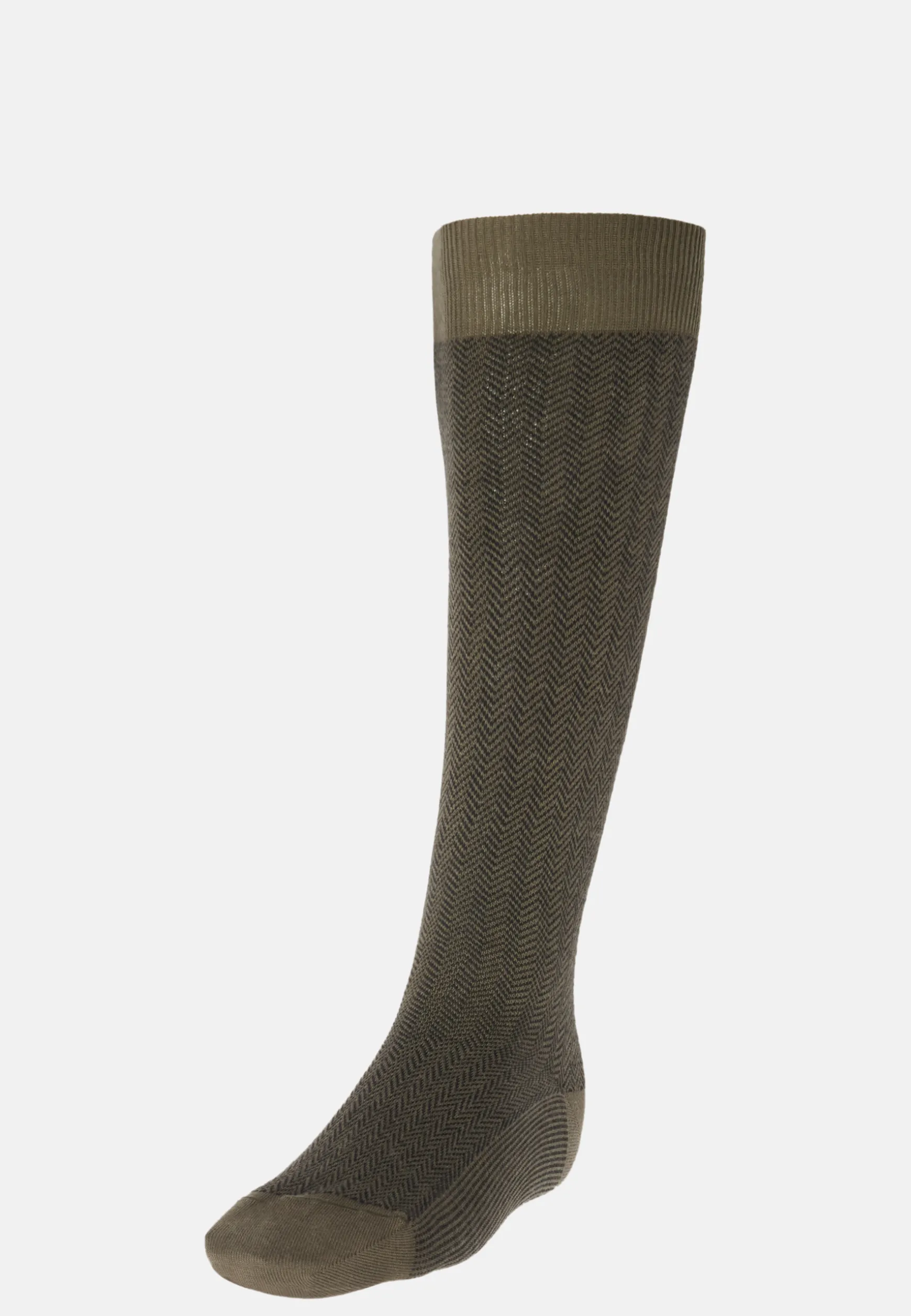 Herringbone pattern Socks in Organic Cotton|Boggi Milano Flash Sale