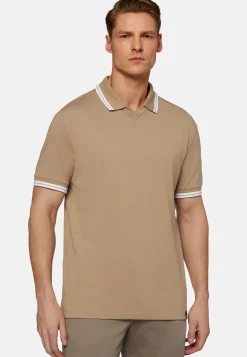High-Performance Fabric Polo Shirt|Boggi Milano Cheap