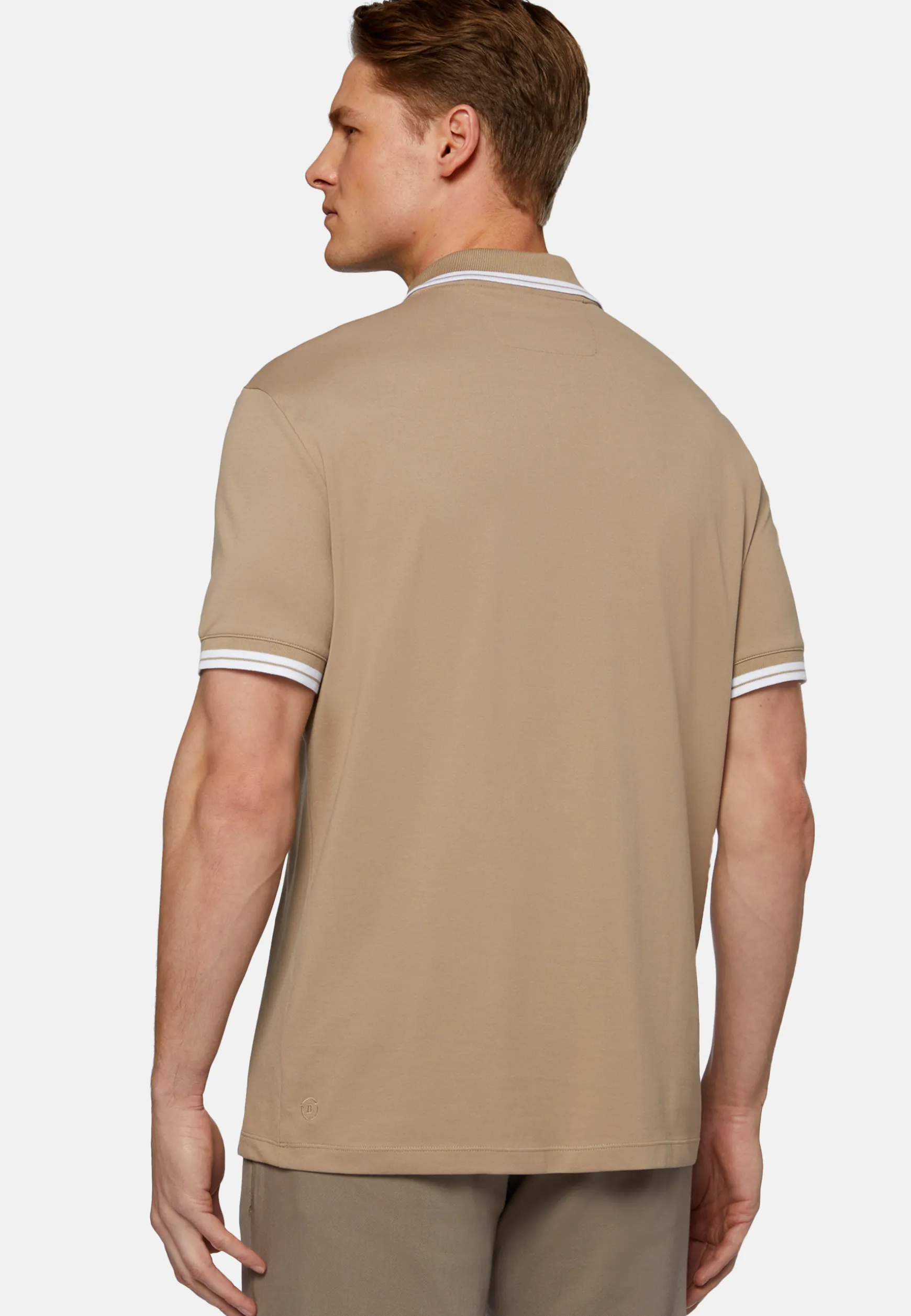 High-Performance Fabric Polo Shirt|Boggi Milano Cheap
