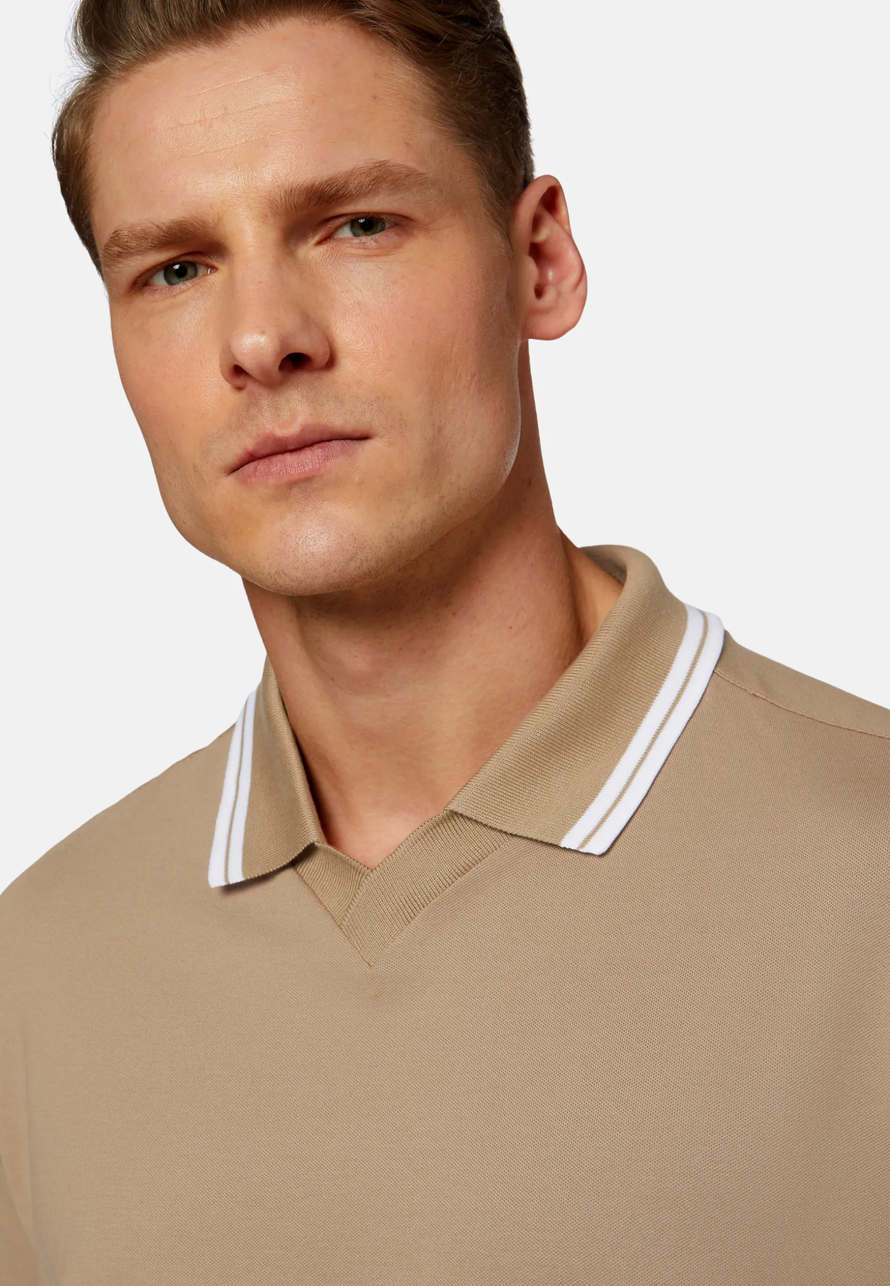 High-Performance Fabric Polo Shirt|Boggi Milano Cheap