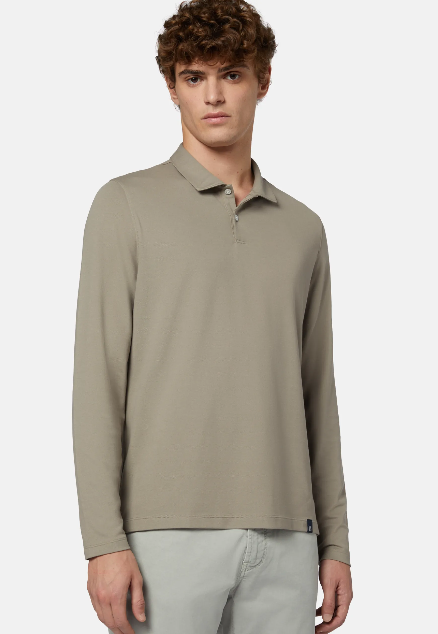 High-Performance Piqué Polo Shirt|Boggi Milano Best Sale