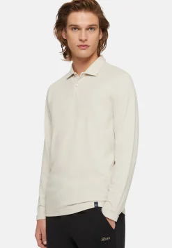 High-Performance Piqu&eacute; Polo Shirt|Boggi Milano Discount