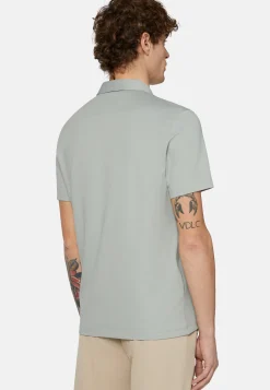 High-Performance Piqué Polo Shirt|Boggi Milano Sale