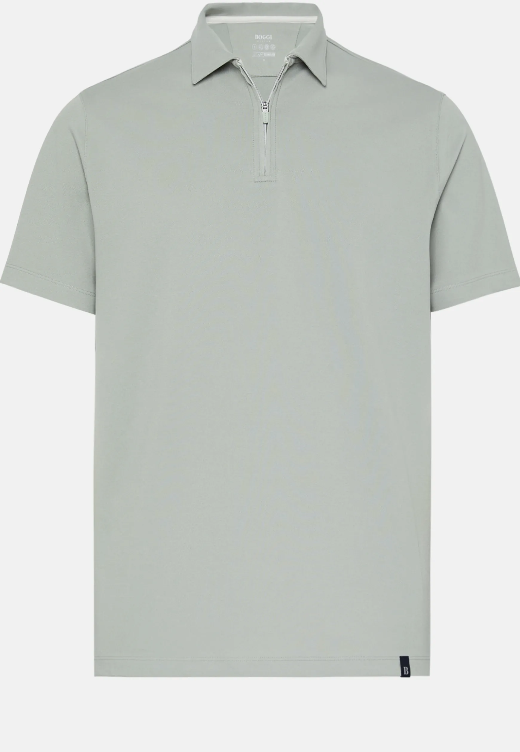High-Performance Piqué Polo Shirt|Boggi Milano Sale
