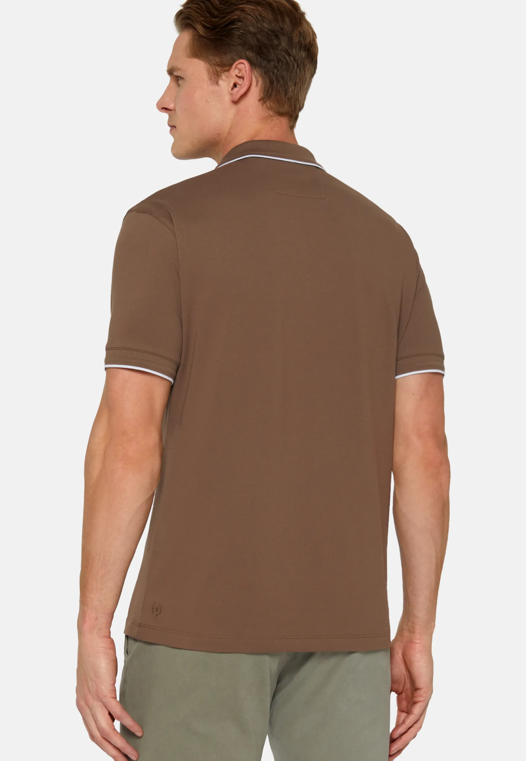 High-Performance Piqué Polo Shirt|Boggi Milano Outlet