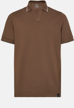 High-Performance Piqué Polo Shirt|Boggi Milano Outlet