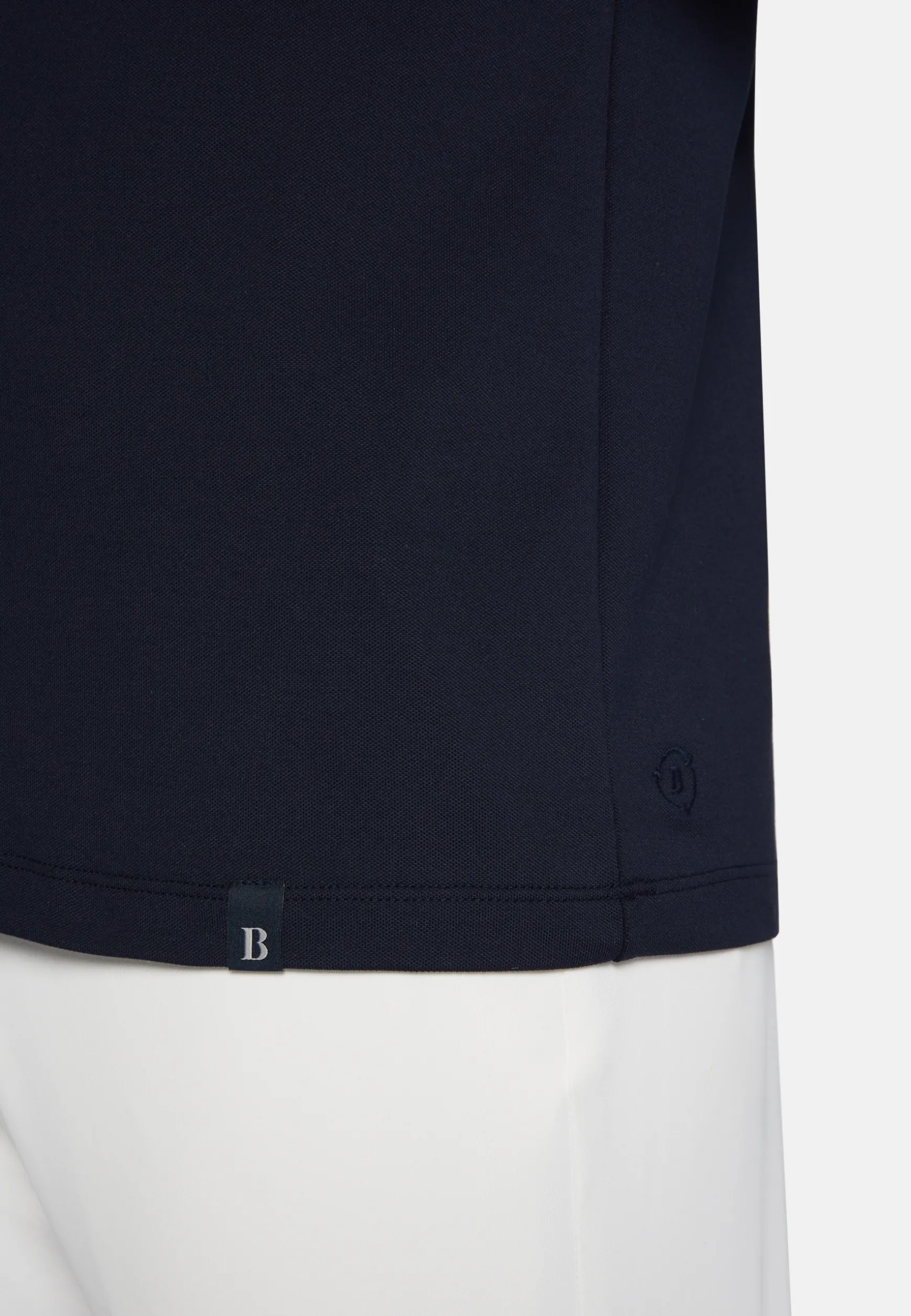 High-Performance Piqué Polo Shirt|Boggi Milano Hot