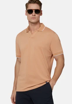 High-Performance Piqu&eacute; Polo Shirt|Boggi Milano New